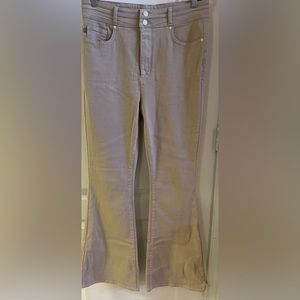 JUDY BLUE Tan Flare Jeans Women’s Size 13/31